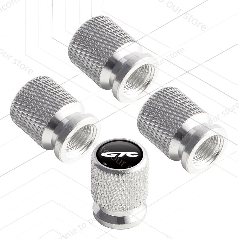 4Pcs/Set For GTC LOGO Badge Opel Astra Corsa Ampera Vectra Mokka Insignia GS Vauxhall Car Wheel Tire Valve Caps Tyre Stem Covers