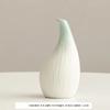 White Vase Desktop Flower Arrangement Table Hydroponics Green Plant Flower Decorative Flowerpot Decorations Home Decor Vases