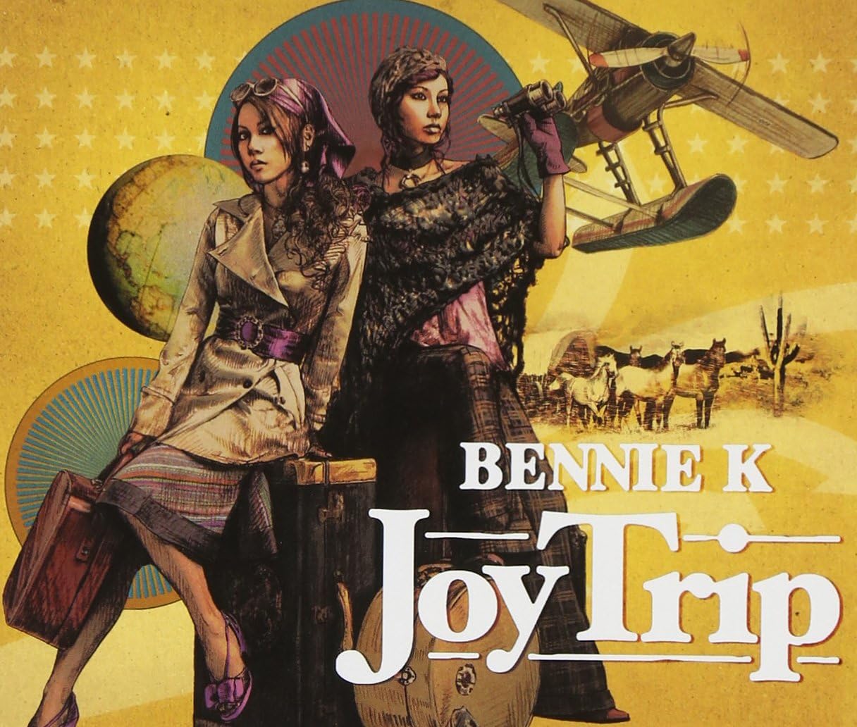 

CD BENNIE K - Joy Trip FLCF7124PROMO For Life Record 2006 Japan ObiPop Used