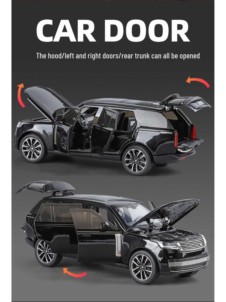 (Boxed) 1:32 Land Rover Range Rover SV2022 Toy Alloy SUV Model.