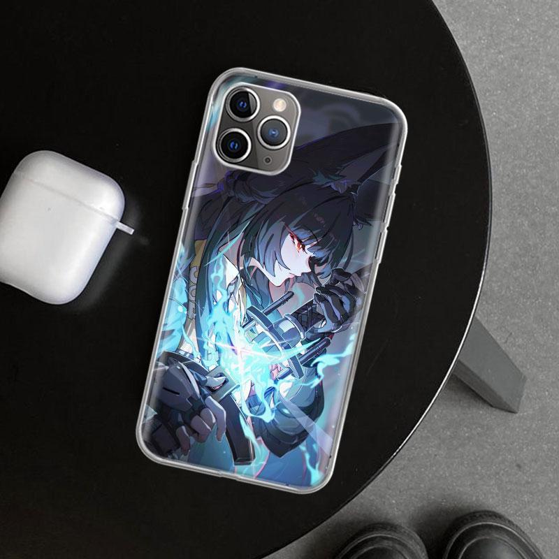 Zenless Zone Zero Hoshimi Miyabi Kryt na telefon pro iPhone 11 12 13 Mini 14 15 Plus 16 Pro Max 17 Air 7 8 + SE Umělecký na míru