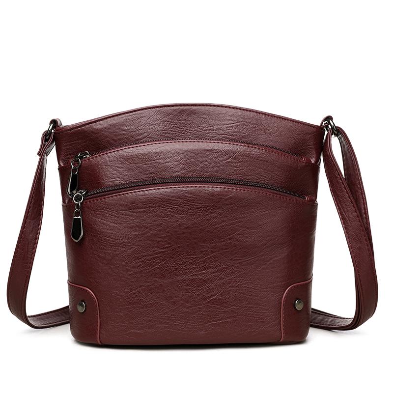 Retro small bag New fashion women's bag Trend women's shoulder bag Casual simple messenger bag