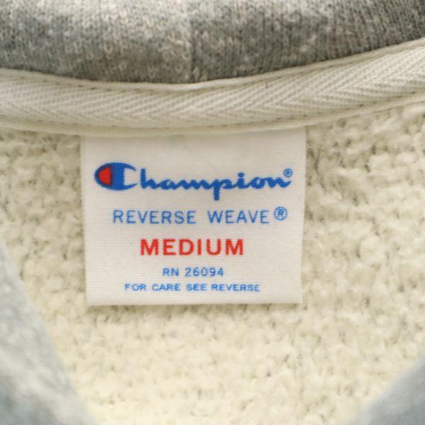 Champion Reverse Weave Long Sleeve Sweatshirts M REVERSE WEAVE Zip Hoodie Women Used