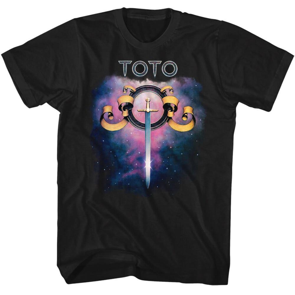 Toto band Album Rock Music Concert Black Unisex T-Shirt All Size Unisex T-Shirt M