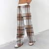 Women's Casual And Fashionable  Elastic Waist Loose Wide Leg Pants