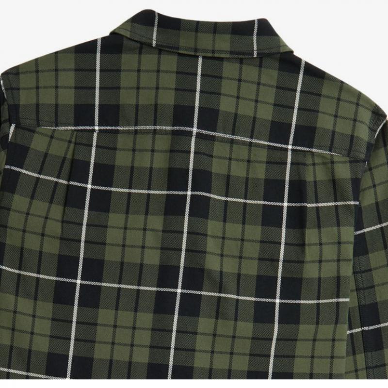 Fred Perry [genuine Headquarters] Fred Perry [sharp] Check Overshirt  W19  Afpm2438515 W19 qzgAfpm2438515 W19