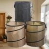 1pc Pop-up Trash Can, Outdoor Portable Camping Folding Trash Can Camping Trash Can Gardening Garden Garbage Bag Garden Leaf Buck