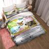 Bedding sets featuring various Pokémon card designs and sizes—including soft duvet covers and pillowcases—suitable for teenagers