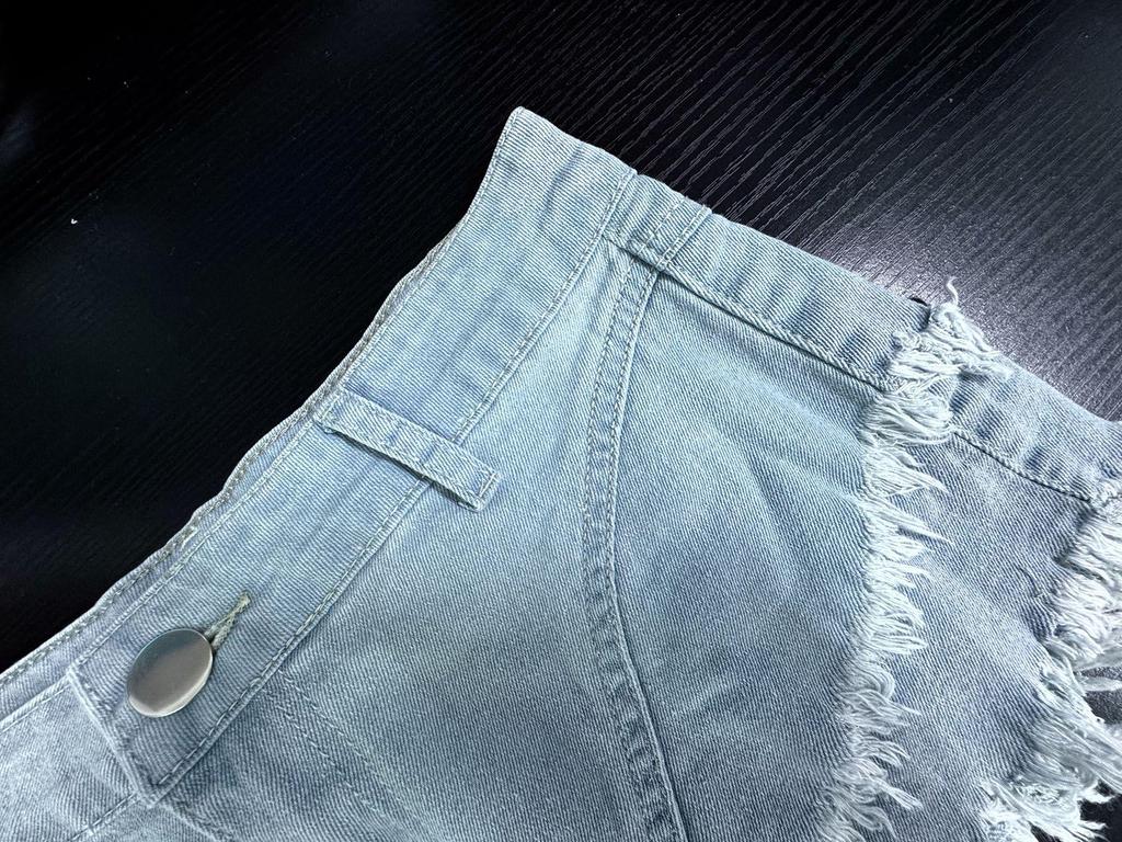 High Waist Summer Casual Cake Style Women's Denim Shorts
