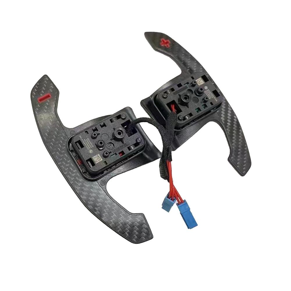 Carbon Fiber Steering Wheel Paddle Shifter Extension For BMW G20 G30 G32 G01 G02