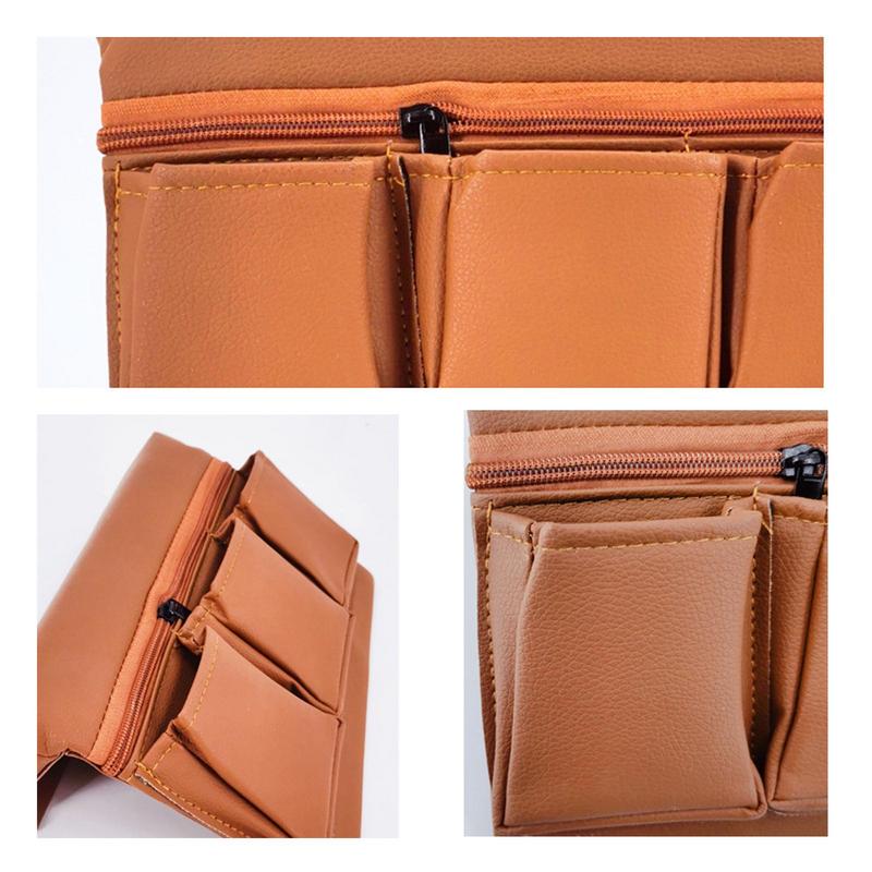 Car Armrest Storage Box Car Interior Storage Box Armrest Container For Comfort Stylish Leather Vehicle Accessory For Suv Truck