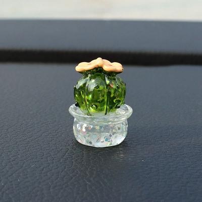 Creative Handmade Cactus Sculpture Not Fade Easy Use Simulation Plant Resin Miniature Figurines Home Decor