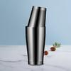 600ml/800ml Cocktail Shaker Drawing Process Clean Easily Anti-rust Stainless Steel Insulated Manual Cocktail Mixer Home Supply