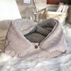 Pet Blanket Multifunctional Foldable Corduroy Warm Soft Cat Bed Mat for Dog