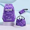 Children's Schoolbag, Large-capacity Cartoon Dinosaur Backpack for Primary School Students, Three-piece Set