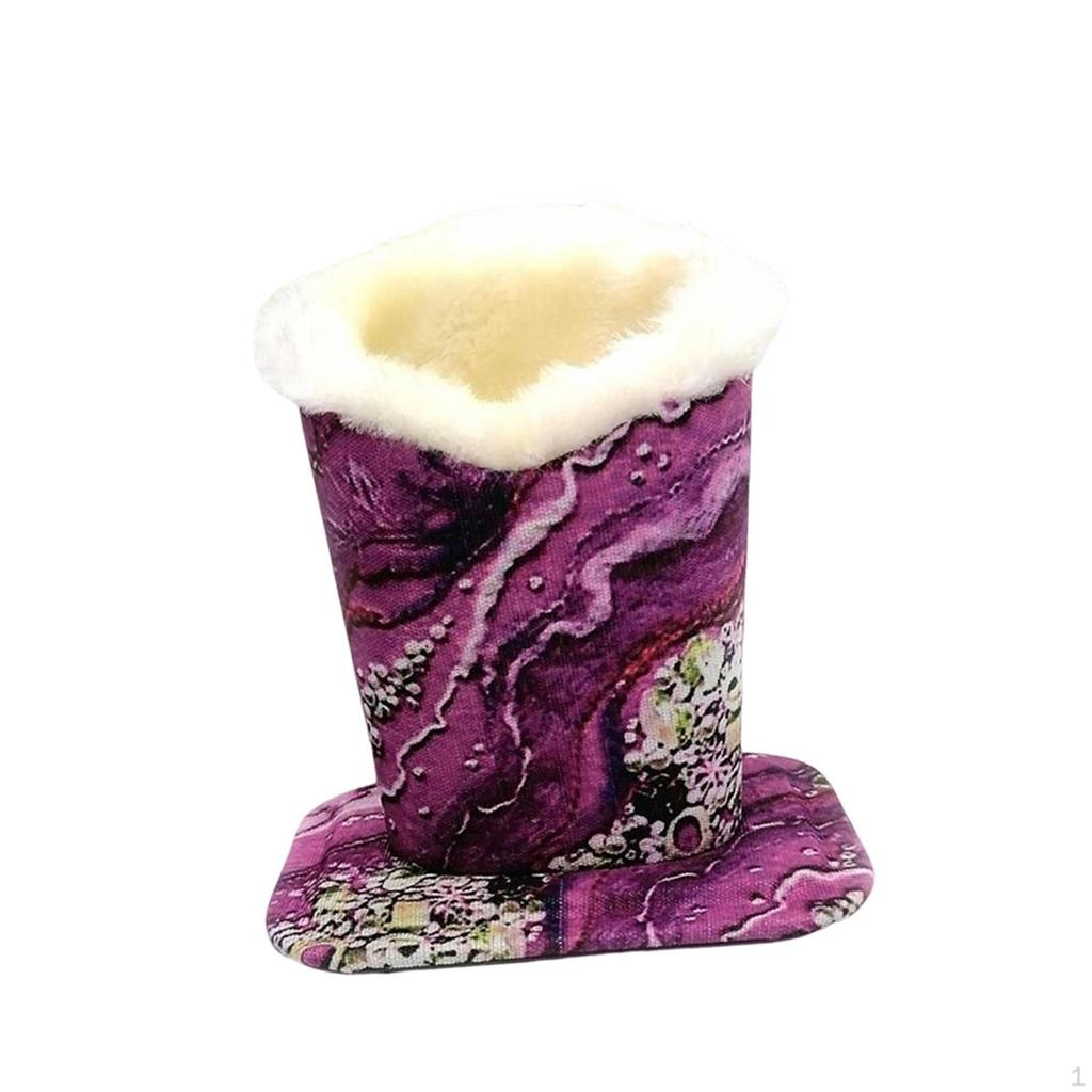 Gefütterter Brillenhalter für Schreibtisch und Nachttisch,,Kratzfest,Brillen Aufbewahrungsorganizer, Brillen