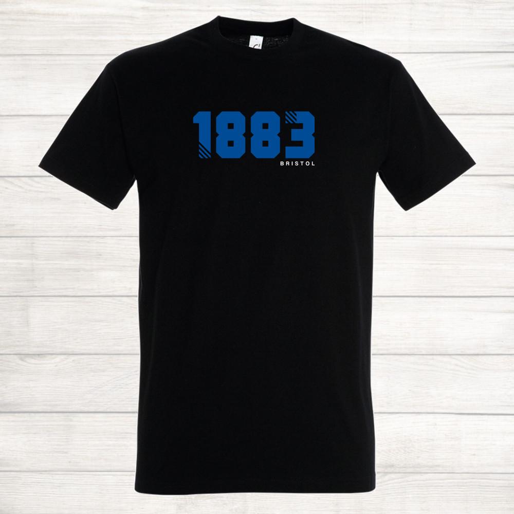 

Bristol Rovers Football Shirt The Gas 1883 Est Year Retro Gift Casual T Shirt Unisex T-Shirt XXXXL