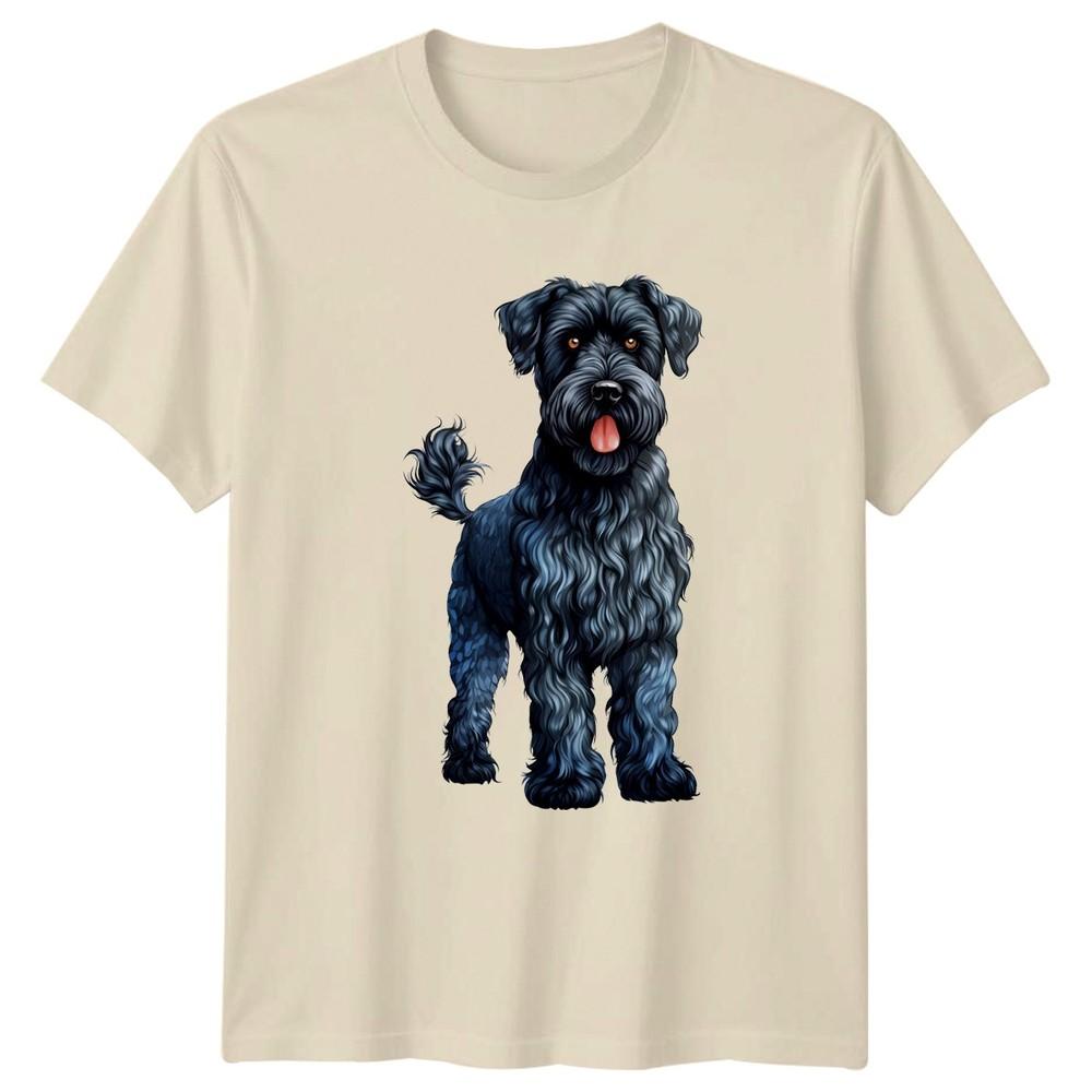 Black Schnauzer Dog Animals Unisexs TShirt Unisexs Tee Graphic Unisex Top