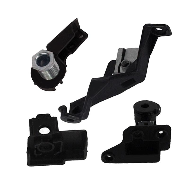 Car Repair Replacement Bumper Headlight Bracket Direct Replacement Headlight Part Accessory 1set Included Auto Accessory