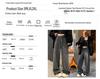 2025 A/W Women's High Waist Leopard Print Velvet Pants - Slimming Wide Leg Style