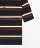Masimodutti 100% Cotton Striped Knit Polo