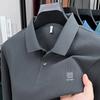 100%Pure Cotton Spring And Autumn Hot Selling New Comfortable Long Sleeved High-End Men'S Brand Exquisite Embroidered Polo Shirt