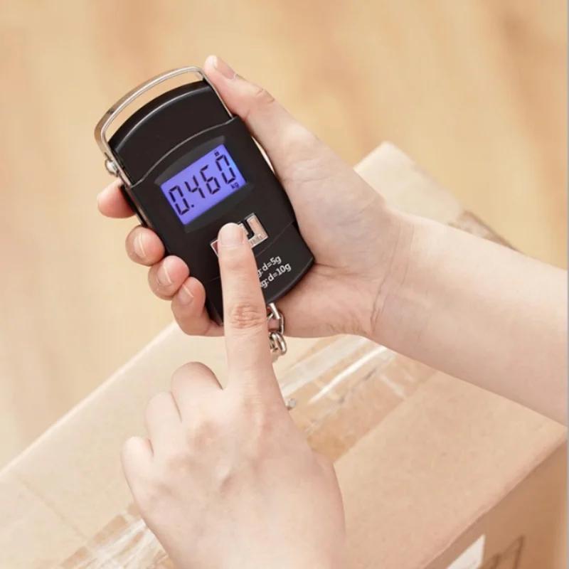Portable Electronic Scale Digital Scale Hanging Hook Travel Double Precision Luggage Weight Scale Portable Home Outdoor Tool