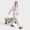 Li Ning CF Breathable Solid Color Straight Leg Casual Pants Women bottoms AYKV758-1