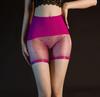 Polka Dot 5D Ultrathin Seamless Boxer Briefs & Stockings Set with Silky Shine Shorts & Panties