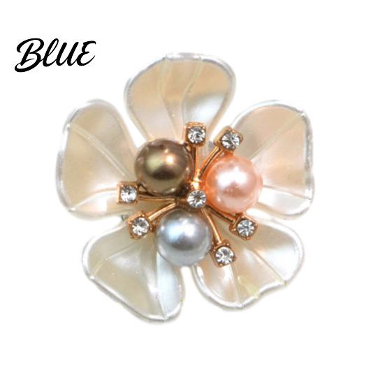 Photo Shoot Accessories Flower Cufflinks Faux Pearl Rhinestone Button Covers