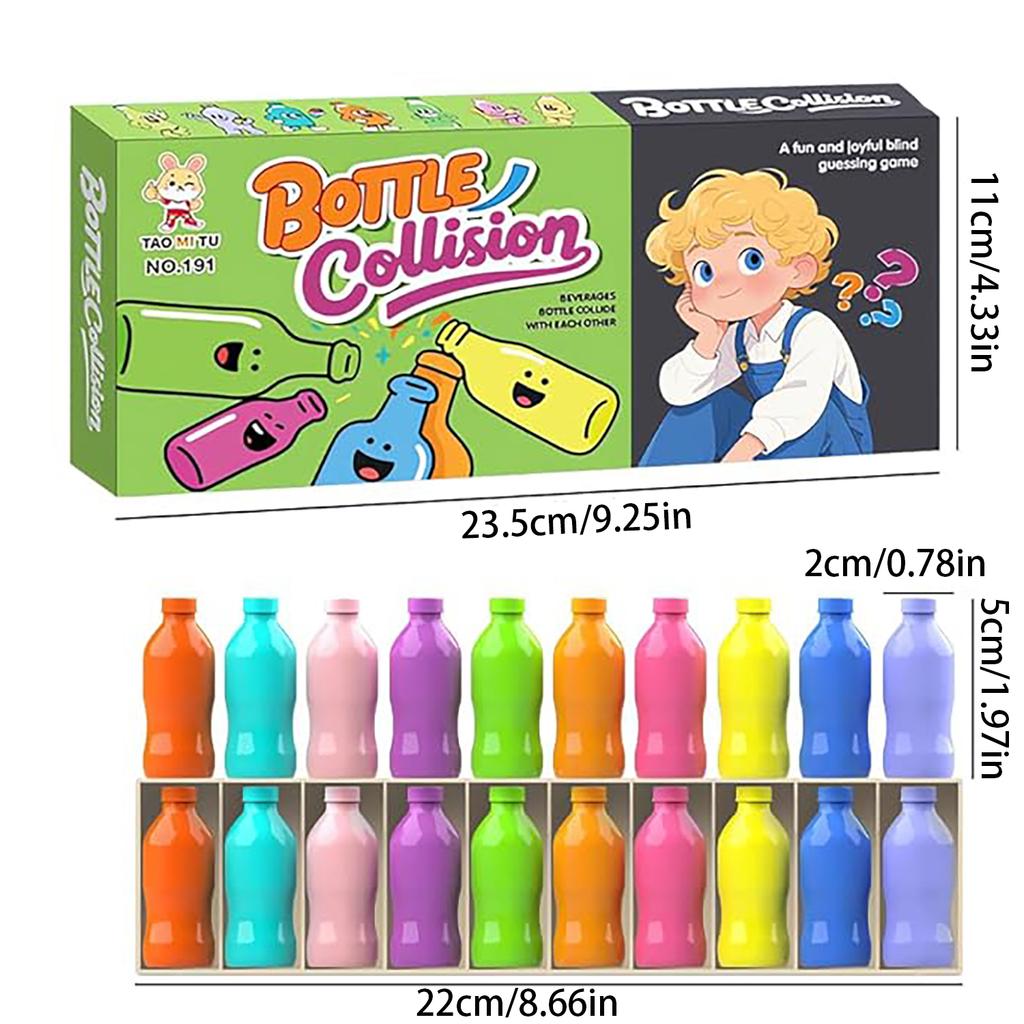 Fun Bottle Guessing Game, Children'S Color Memory Game, Exercise Brain Memory Puzzle Toy