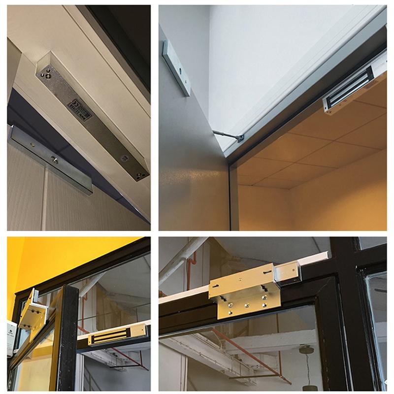 12v Glass Door Iron Door Sliding Magnetic Lock 280kg Office Electromagnetic Access Control Lock