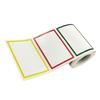 Colorful DIY Blank Name Label Stickers, Self Adhesive Sticky Classification Tags for School, Office, and Household Organization, Easy Peel and Write