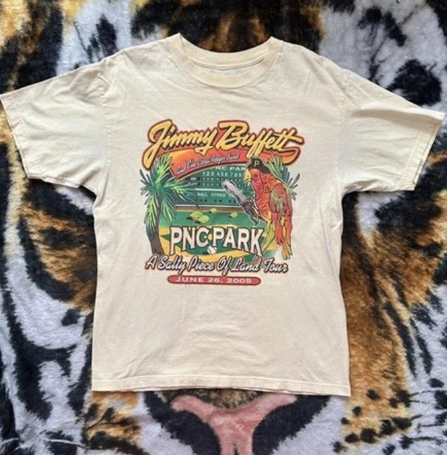 Vtg Jimmy Buffett 2005 Concert Shirt PNC Park Pittsburgh Pirates Salty Tour XXXXL