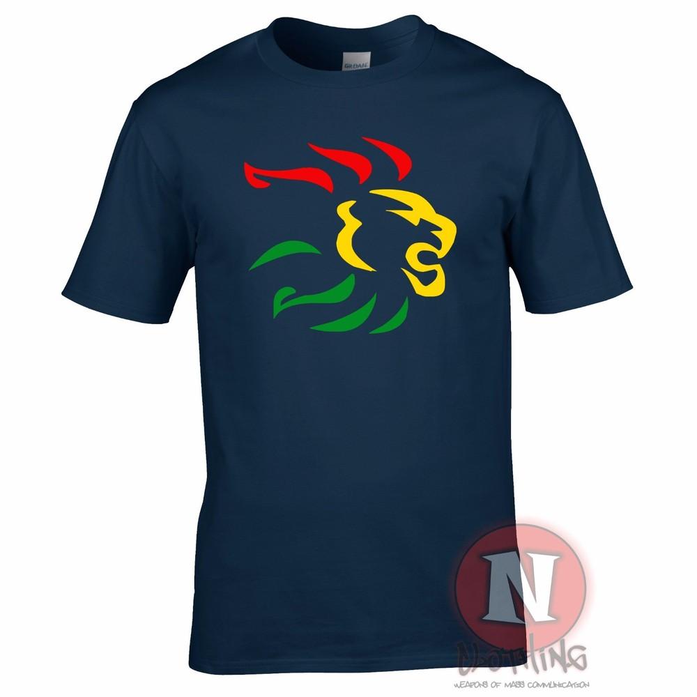 Reggae Lion TShirt Dub Ska Skanking Roots Club Music Festival Cool Tshirt 2XL
