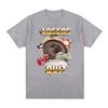 Losers Quit Gambling Graphic T Shirt Men's Vintage Fashion O-Neck Tops Summer T-shirts Unisex Casual Cotton Oversized Tees