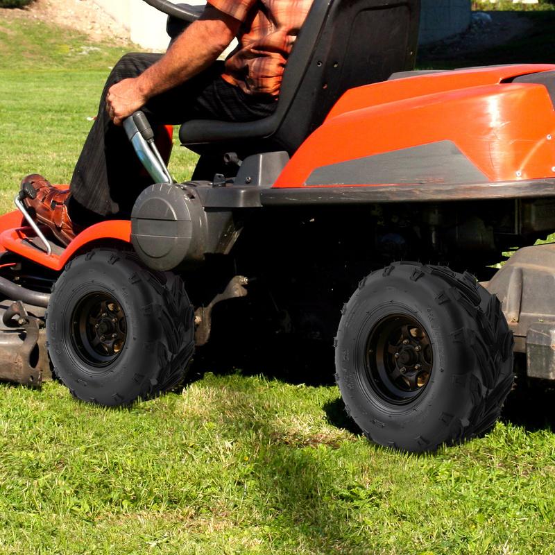 MaxAuto צמיגי טרקטורון, צמיגי קארטינג מרובע, 6 שכבות ללא פנימית, צמיג UTV לכל השטח, חבילה של 2