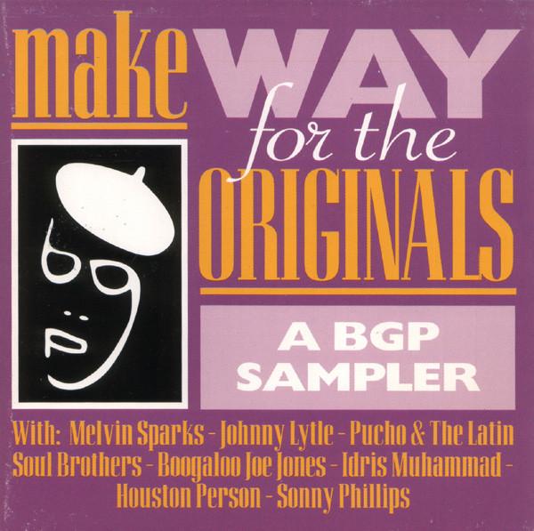

CD VARIOUS - Make Way For The Originals CDBGPX100 BGP 1994 UK Jazz Used