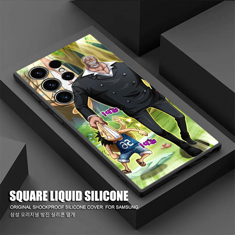 O-One Pieces Straw Hat Luffy Phone Case For Samsung Galaxy S25 S24 S23 S20 S21 FE S26 S22 Ultra 5G S26 Plus S25FE Silicone Cover