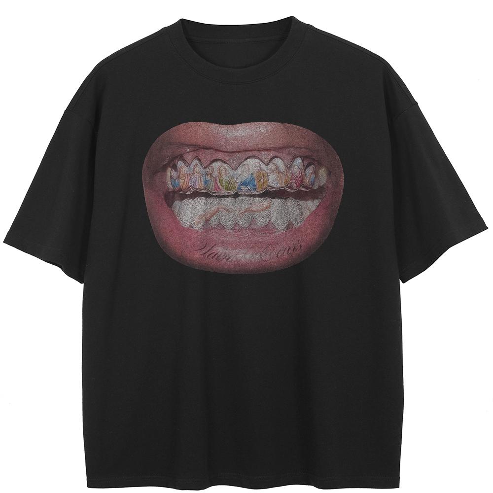 

Уличная футболка с забавным рисунком, хлопковая футболка, топы унисекс, футболки, летняя футболка с короткими рукавами XL чёрный