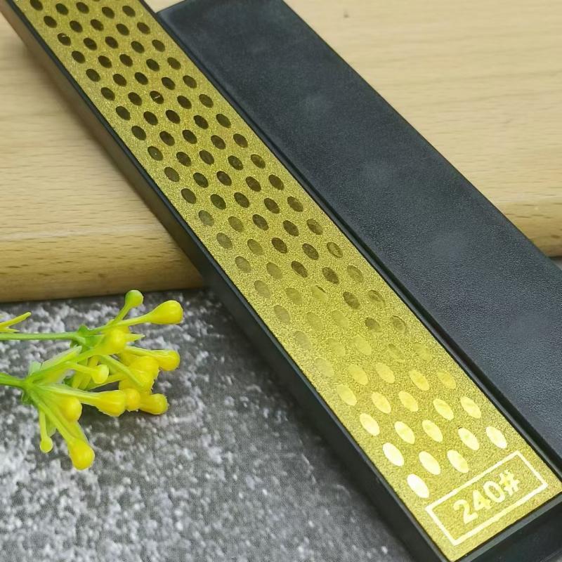 Zlatá barva Prémiové diamantové brousky-Špičkové brousky pro nože nůžky Náhradní kámen