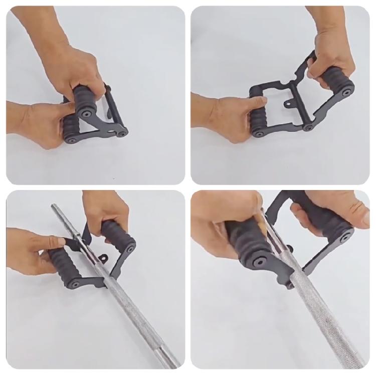 Multiple Grip T Bar Row Landmine Attachments for Strength Training and Full Body Workouts Fitness T Bar Row Attachment