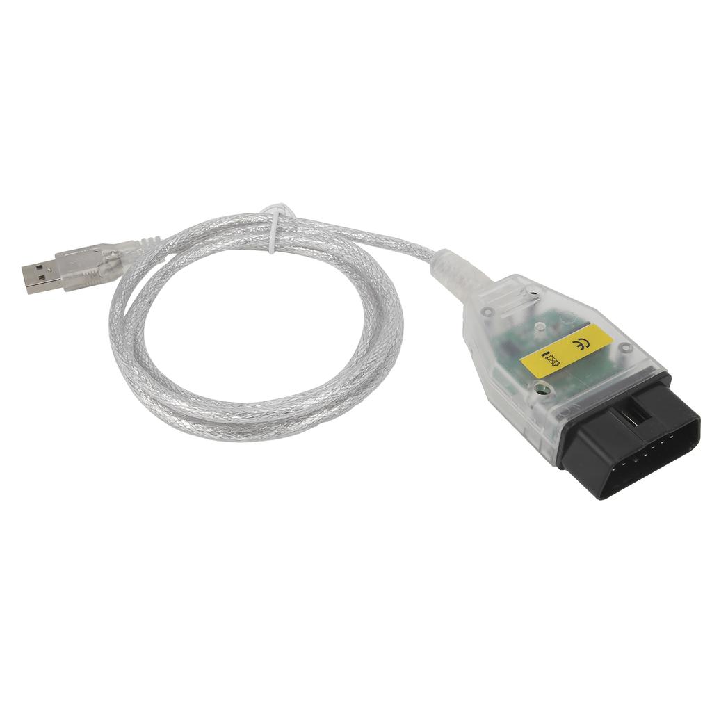 INPA Switch OBD2 Adapter Anslutningskabel med FT232RL Chip Autodiagnostikverktyg Vitt Skal Grön Kort för E-serien