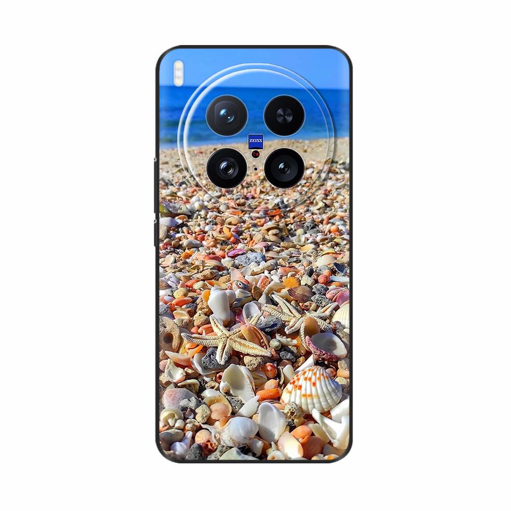 For VIVO X200 Ultra Case Cute Cartoon Painted Back Cover For VIVO X200 Pro Mini X100 Ultra Shockproof Shell Bumper Fundas Para