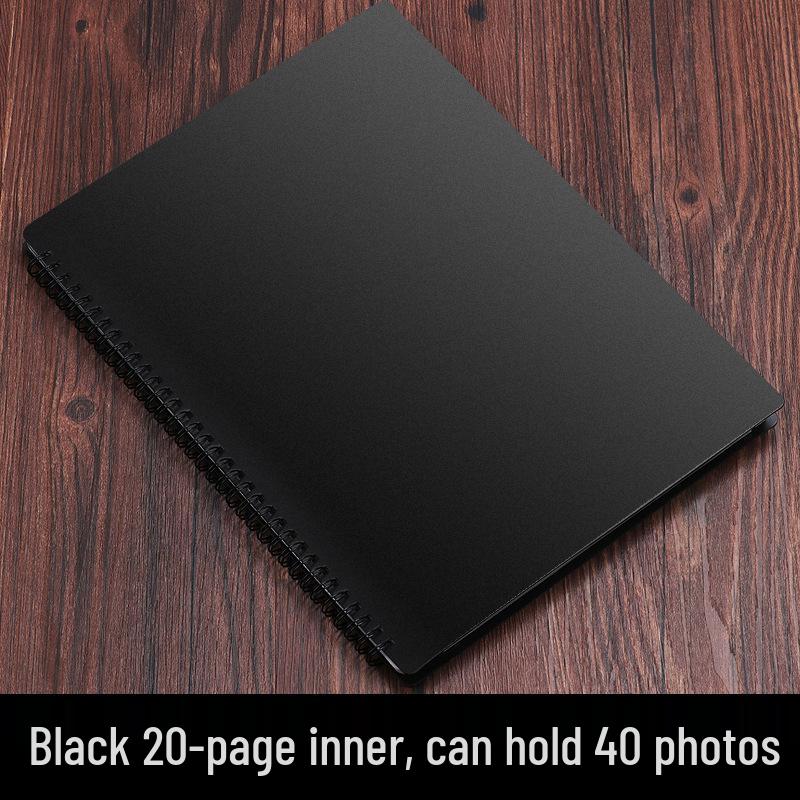 Non-Reflective Expandable Piano Sheet Music Folder with Transparent, Editable Covers