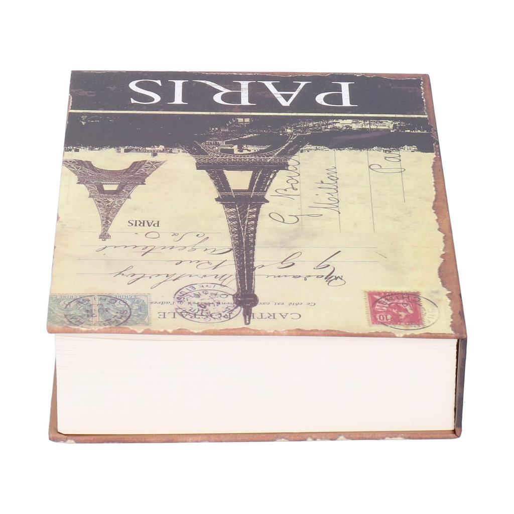 Innovative Safe Box with Keys Simulated Book Shape Cash Coin Money Storage Locking Case