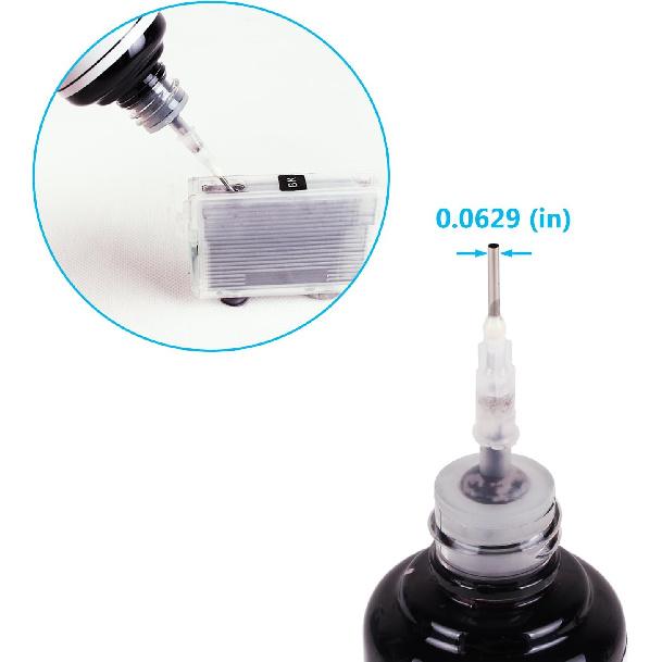 Regular Refill Ink for T252 T252XL120-BCS, T252XL220, T252XL320, T252XL420 Workforce WF-7710 WF-7720 WF-7210 WF-3630 WF-7620 WF-7610 WF-3640 WF-3620