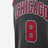Jordan NBA Atmungsaktives Basketball Tank Top Fan Edition 22-23 Chicago Bulls LaVine Nr.. 8 Herren Tops Schwarz DO9521-012