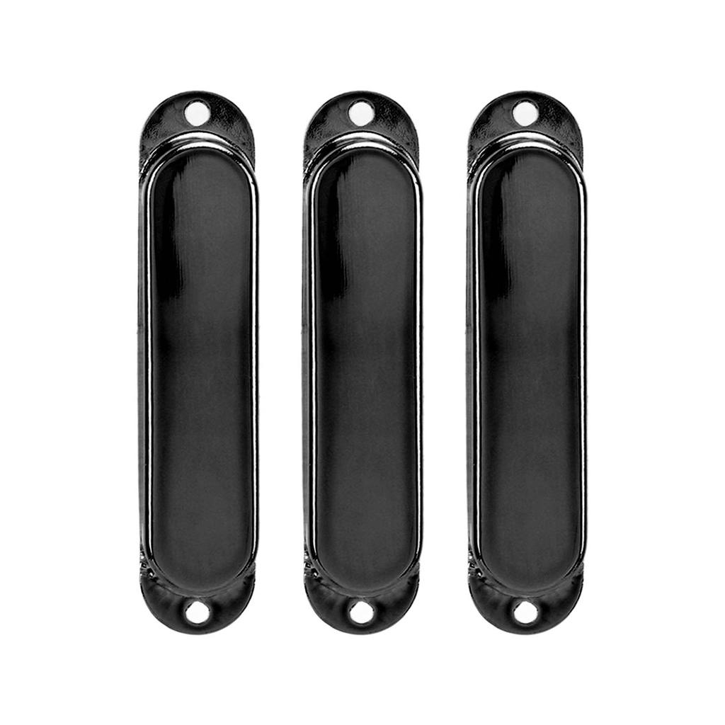 3 Stück E-Gitarren Single Coil Tonabnehmer Abdeckung Kupfer Instrument Zubehör Set Kit