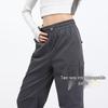 Handu Yishe Women's Convertible High-Waist Loose Cargo Wide-Leg Pants